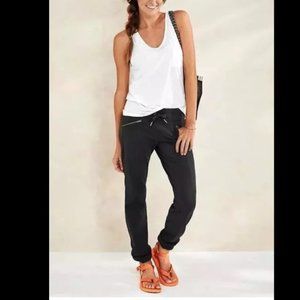 Athleta Metro Slouch Jogger, black, small, EUC